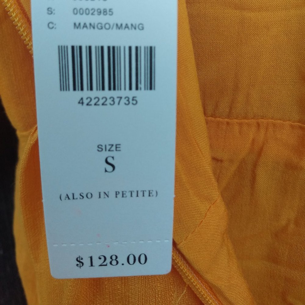 Final Price ❤️ NWT ‼️ Moulinette Soeurs from Anthropologie: Mango/S/Rayon/Lined - Picture 5 of 6